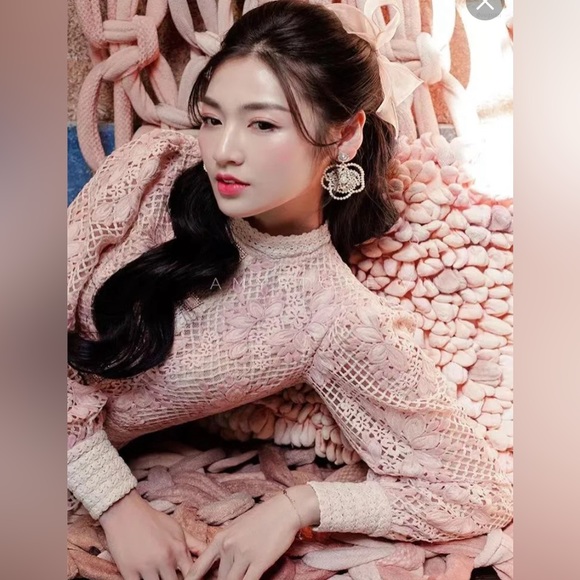 #400 Beads Diamond Boutique Dress size M(Fits Small) - Picture 2 of 13